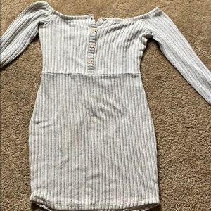 Off the Shouldee Mini Dress